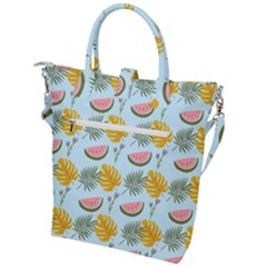 Buckle Top Tote Bag 