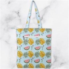 Double Zip Up Tote Bag 