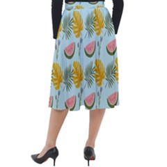Classic Velour Midi Skirt  