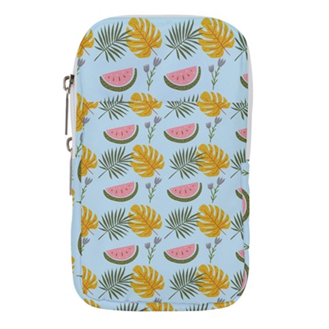 Summer Pattern Texture Vibes Waist Pouch (Large) from ArtsNow.com