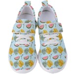 Summer Pattern Texture Vibes Women s Velcro Strap Shoes