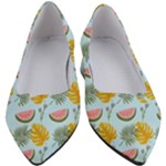 Summer Pattern Texture Vibes Women s Block Heels 