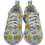 Summer Pattern Texture Vibes Kids Athletic Shoes
