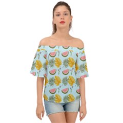 Off Shoulder Short Sleeve Top 
