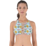 Summer Pattern Texture Vibes Perfectly Cut Out Bikini Top