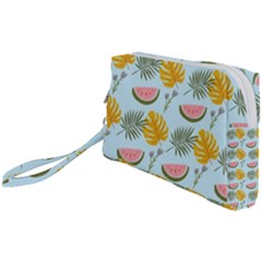 Summer Pattern Texture Vibes Wristlet Pouch Bag (Small) from ArtsNow.com