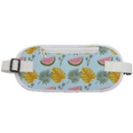 Summer Pattern Texture Vibes Rounded Waist Pouch