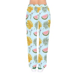 Women Velvet Drawstring Pants 