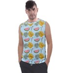 Summer Pattern Texture Vibes Men s Regular Tank Top