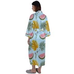 Maxi Satin Kimono 