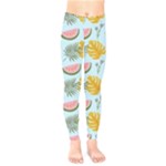 Summer Pattern Texture Vibes Kids  Classic Winter Leggings