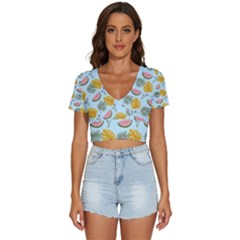 V-Neck Crop Top 