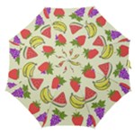 Fruits Pattern Background Food Straight Umbrellas