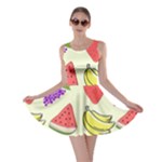 Fruits Pattern Background Food Skater Dress