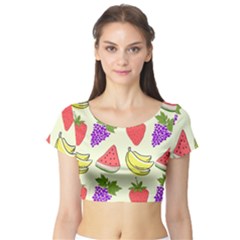 Short Sleeve Crop Top 