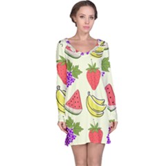 Long Sleeve Nightdress 