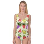 Fruits Pattern Background Food Princess Tank Leotard 