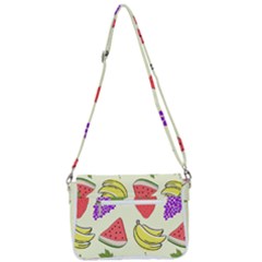 Shoulder Bag with Back Zipper 
