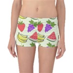 Fruits Pattern Background Food Boyleg Bikini Bottoms
