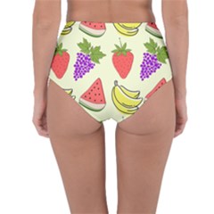 Reversible High-Waist Bikini Bottoms 
