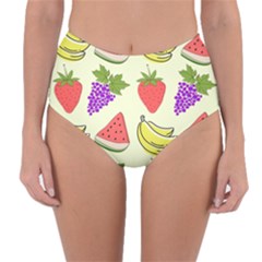 Reversible High-Waist Bikini Bottoms 