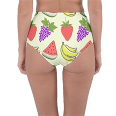 Reversible High-Waist Bikini Bottoms 