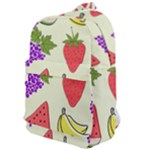 Fruits Pattern Background Food Classic Backpack