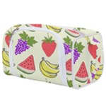 Fruits Pattern Background Food Toiletries Pouch