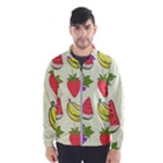 Fruits Pattern Background Food Men s Windbreaker