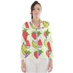 Fruits Pattern Background Food Women s Windbreaker