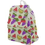 Fruits Pattern Background Food Top Flap Backpack