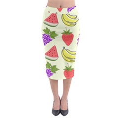 Midi Pencil Skirt 