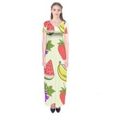 Short Sleeve Maxi Dress 