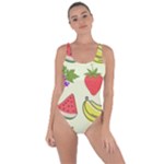 Fruits Pattern Background Food Bring Sexy Back Swimsuit