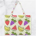 Zipper Medium Tote Bag Front