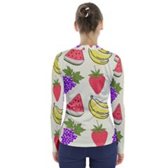 V-Neck Long Sleeve Top 