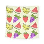 Fruits Pattern Background Food Square Tapestry (Small)