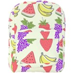 Fruits Pattern Background Food Full Print Backpack