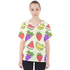 V-Neck Dolman Drape Top 
