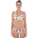 Cross Back Hipster Bikini Set 