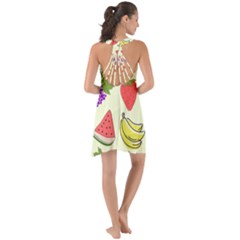 Show Some Back Chiffon Dress 