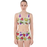 Fruits Pattern Background Food Work It Out Gym Set
