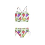 Fruits Pattern Background Food Girls  Tankini Swimsuit