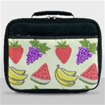 Fruits Pattern Background Food Lunch Bag