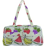 Fruits Pattern Background Food Multi Function Bag