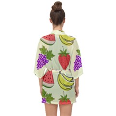 Half Sleeve Chiffon Kimono 