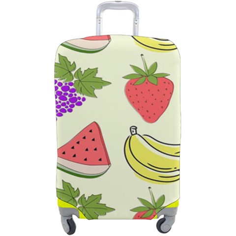 Fruits Pattern Background Food Luggage Cover (Large) from ArtsNow.com