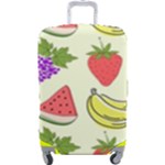 Fruits Pattern Background Food Luggage Cover (Large)