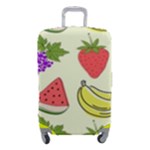 Fruits Pattern Background Food Luggage Cover (Small)