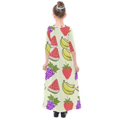 Kids  Quarter Sleeve Maxi Dress 